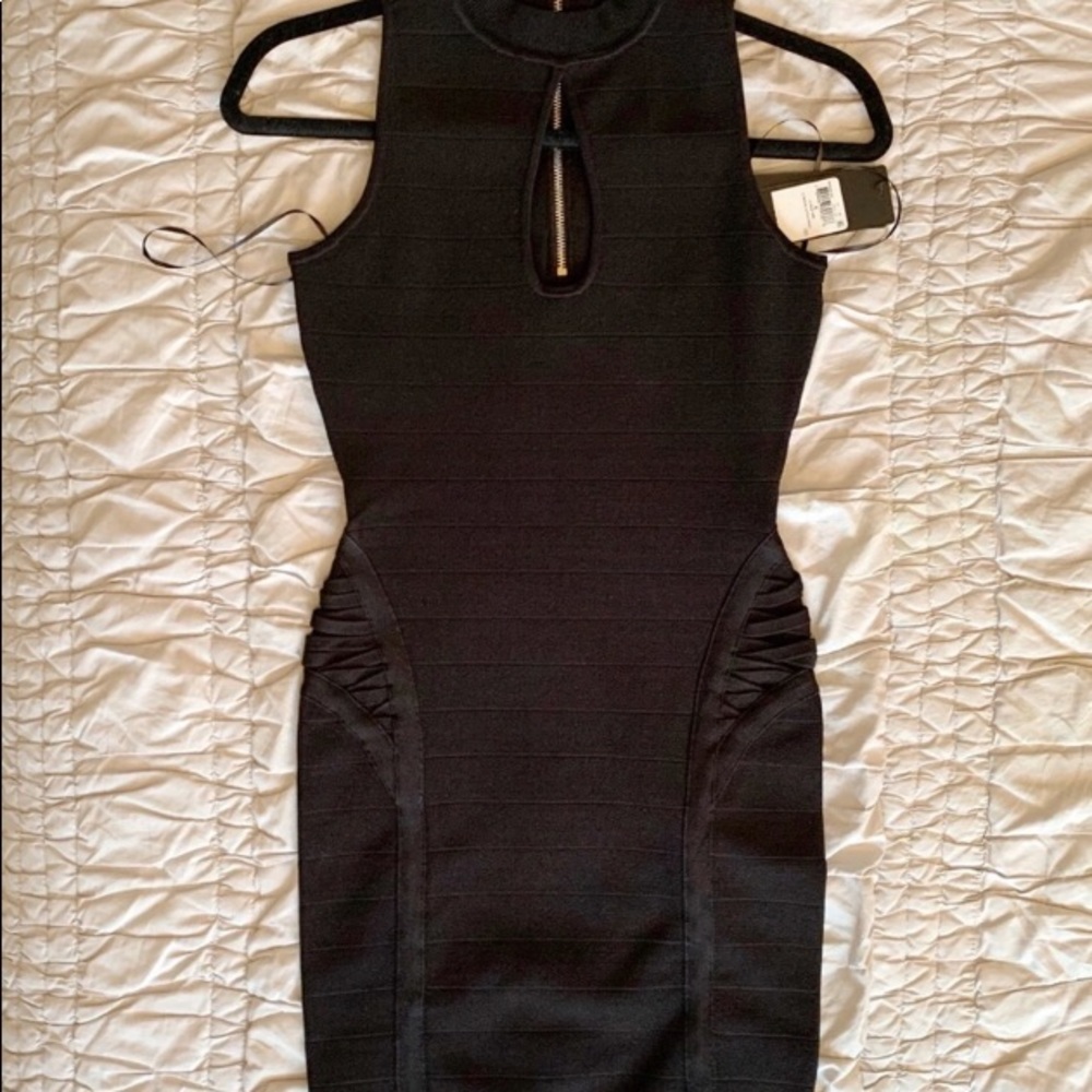 NWT Guess SL Mirage Lattice Dress